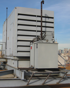 Since Sandy, more and more buildings are being fitted with generators to provide power in an emergency.