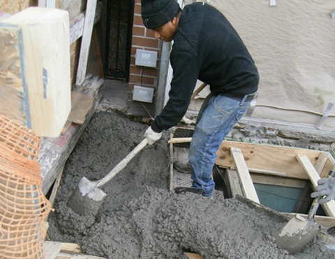 Most construction work, such as concrete pouring, requires Special Inspections to verify it meets safety standards and New York City Building Code.