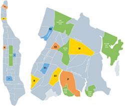 Con Edison will expand its natural gas service for heating in 12 areas in Manhattan and the Bronx in 2014.