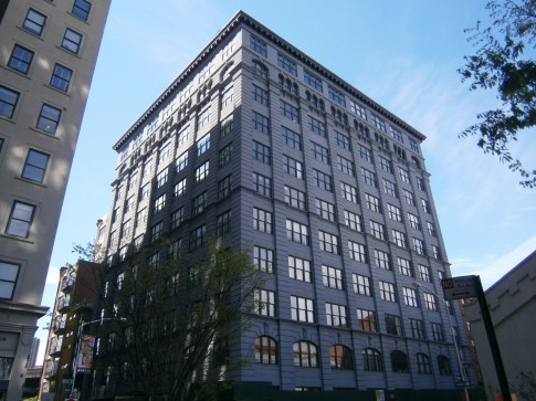 The Sweeney Building, located at 30 Main Street in DUMBO, Brooklyn, is considered by experts to be a perfect example of the American Neo-Classical Industrial style of factory architecture.