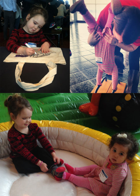 Future RAND employees (and daughters of current employees), Maya and Isabella have a blast at Family Fun Day with UJA-Federation of New York.