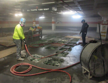 75 Henry Street Garage Repairs demolition of deteriorated slab