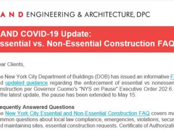 RAND COVID-19 Update: Essential vs Non-Essential FAQ