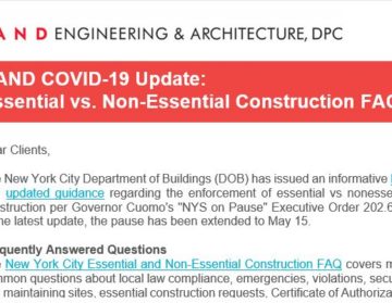 RAND COVID-19 Update: Essential vs Non-Essential FAQ