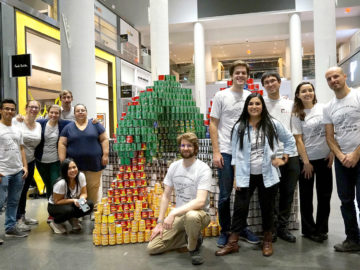 RAND's 2019 Canstruction Team