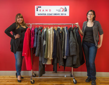 RAND Gives Back Annual Coat Drive 2016