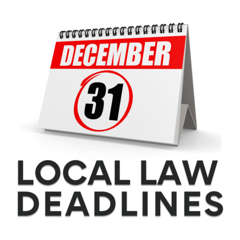 December 31, 2024 New York City Local Law Deadlines
