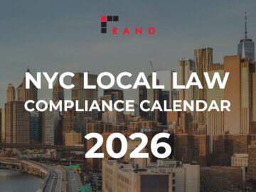 RAND Local Law Compliance Deadline Calendar 2025