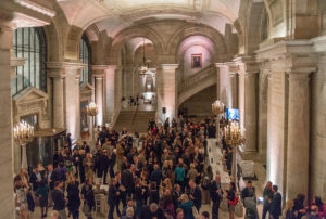 RAND at the 2017 Lucy G. Moses Preservation Awards held in the New York Public Library.