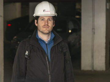 RAND Senior Structural Engineer and Qualified Parking Structure Inspector (QPSI) Jason Damiano, PE