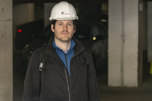RAND Senior Structural Engineer and Qualified Parking Structure Inspector (QPSI) Jason Damiano, PE