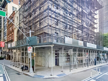 NYC Sidewalk Shed