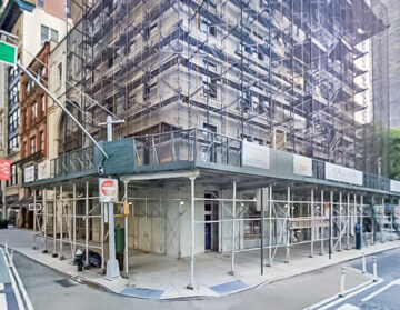 NYC Sidewalk Shed