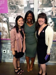 RAND’s Yuni Song and Suzanna Takayama, RA with the Floating Hospital’s Chief Medical Officer Shani Andre, MD (center). 