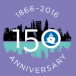 The Floating Hospital 150th Anniversary logo