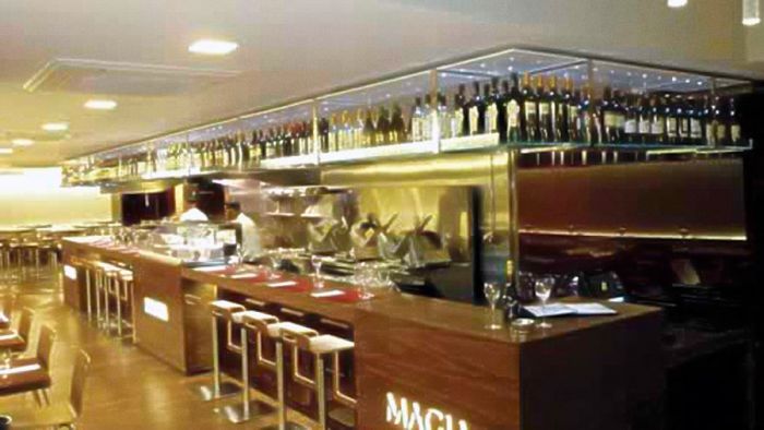 Magia Osteria Italiana kitchen
