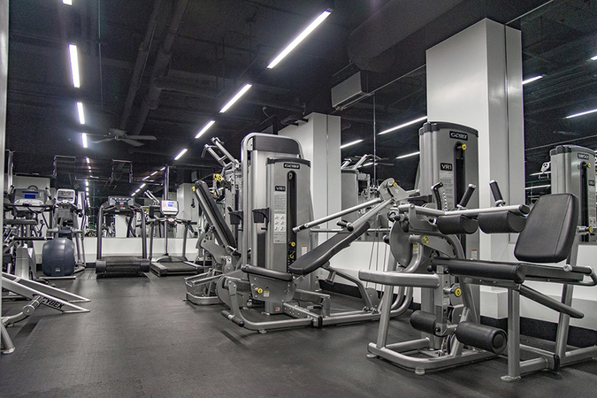 New fitness room build-out and laundry relocation at 1150 Fifth Avenue