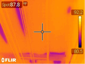 Infrared Eye for Detecting Leaks