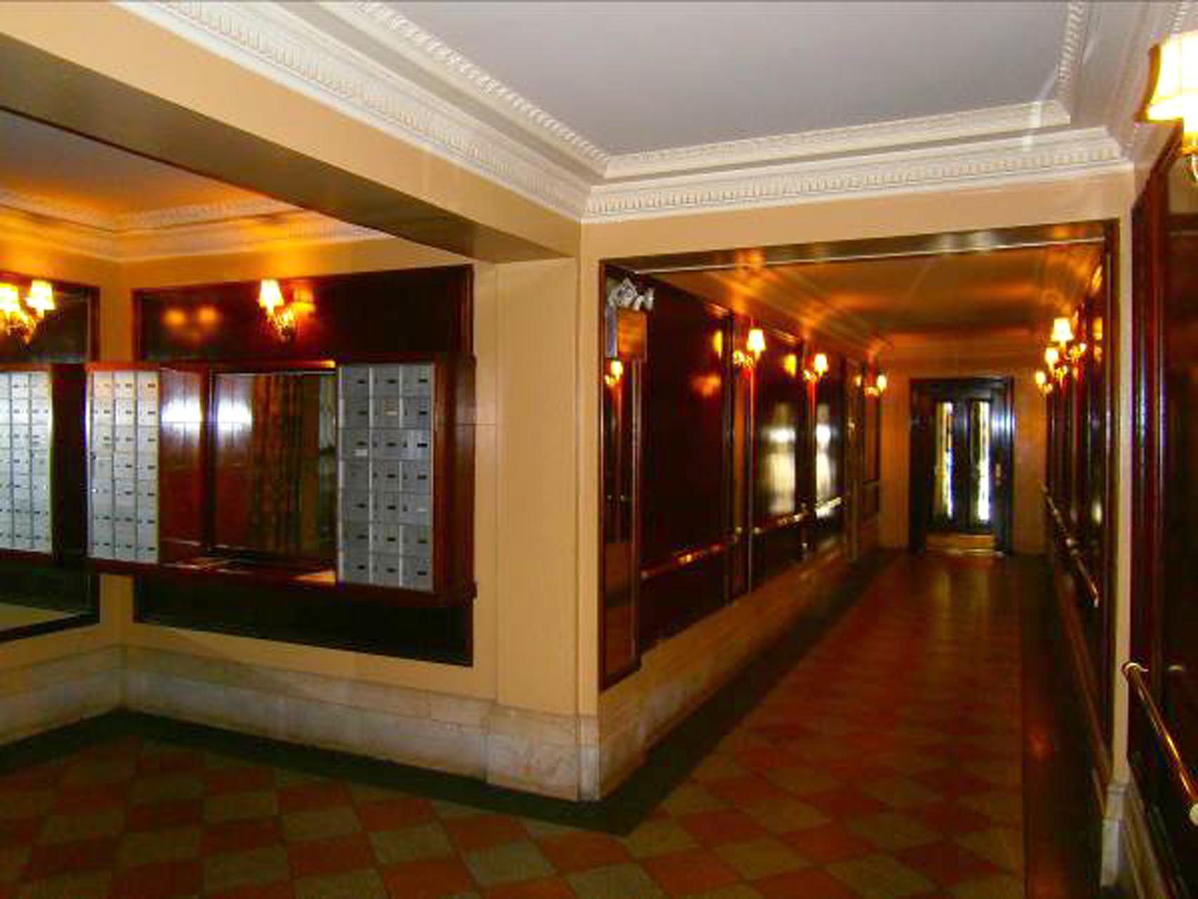 <p>The lighting upgrade included replacing candelabra bulbs in the first floor main lobby with new 5-watt LED bulbs.</p>
