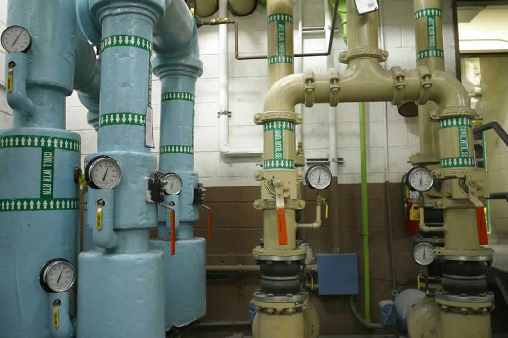 <p>The new single-stage steam absorption chiller was up and running in three months, just in time for the summer cooling season.</p>
