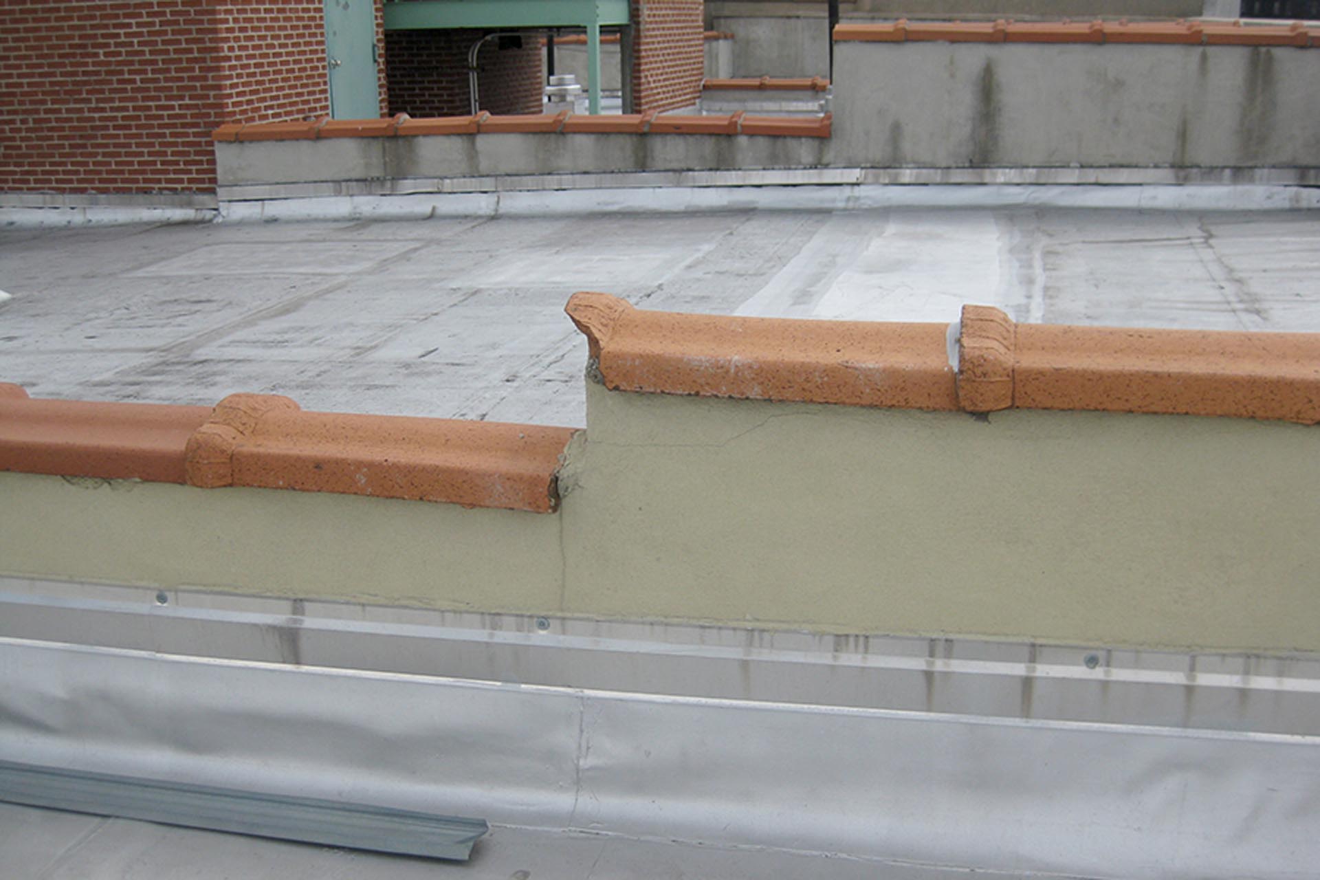 <p>The camelback copings required repair and replacement.</p>