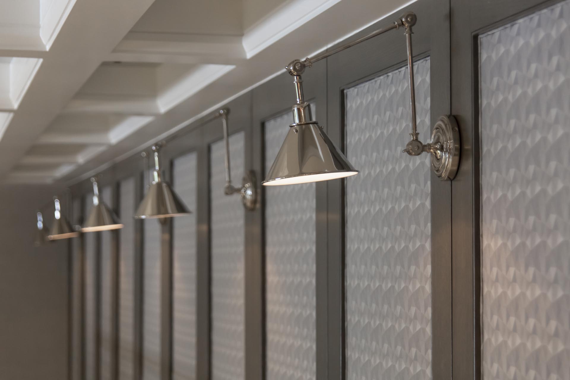 <p>Installation of new LED light fixtures including exit signs.</p>
