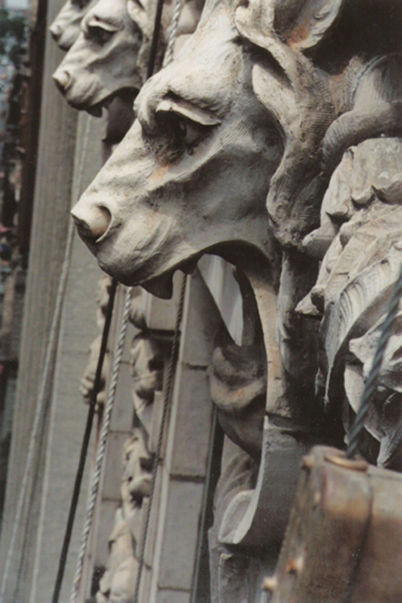 <p>Lion’s share: All terra cotta elements were repaired as needed.</p>
