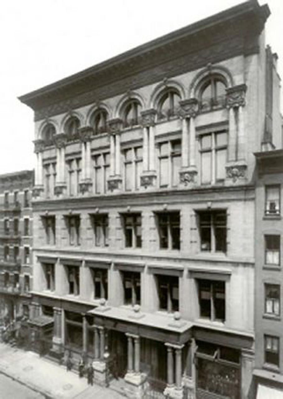<p>Bohemian National Hall in 1897</p>

