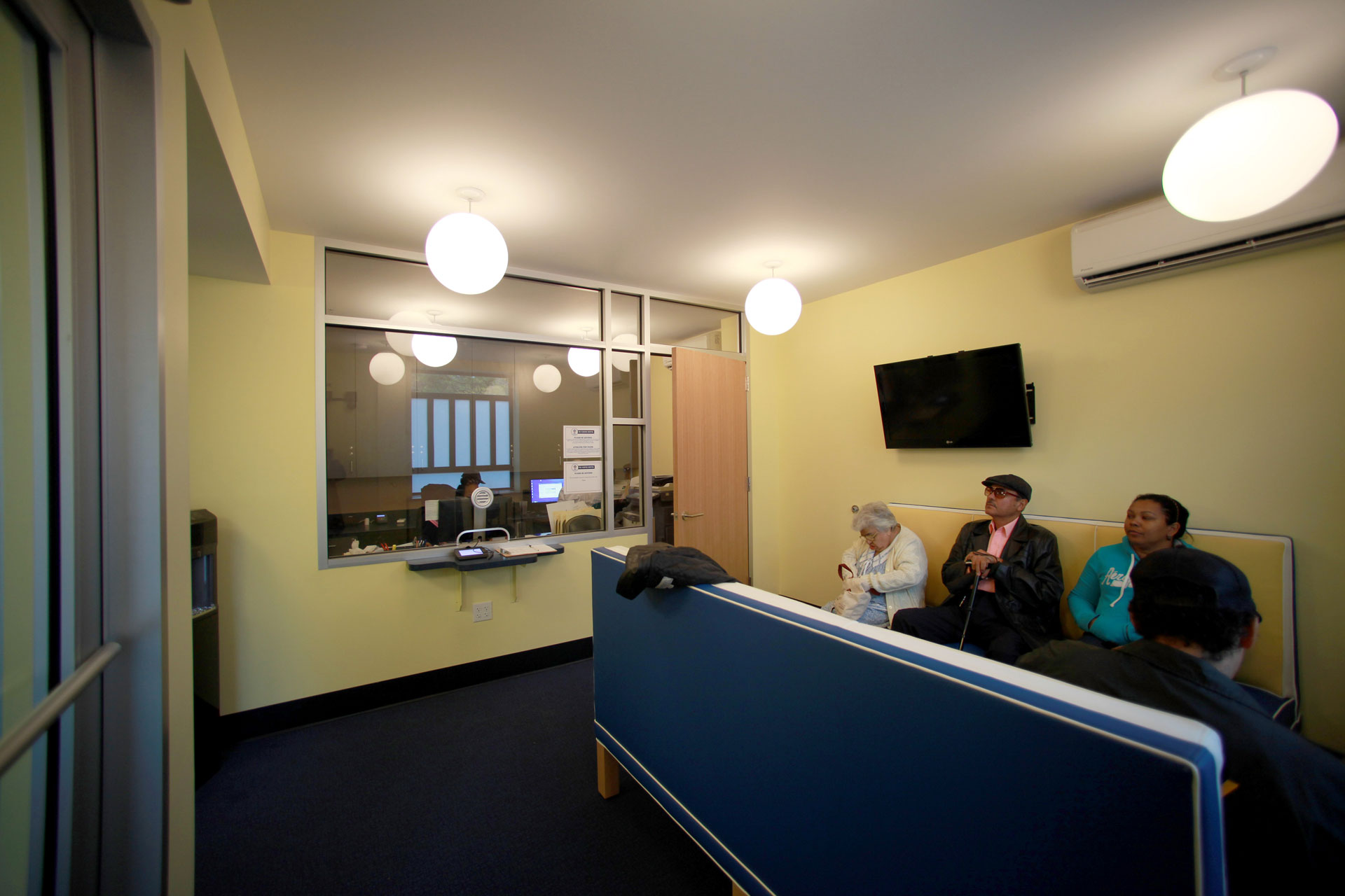 <p>Reception and waiting area</p>
