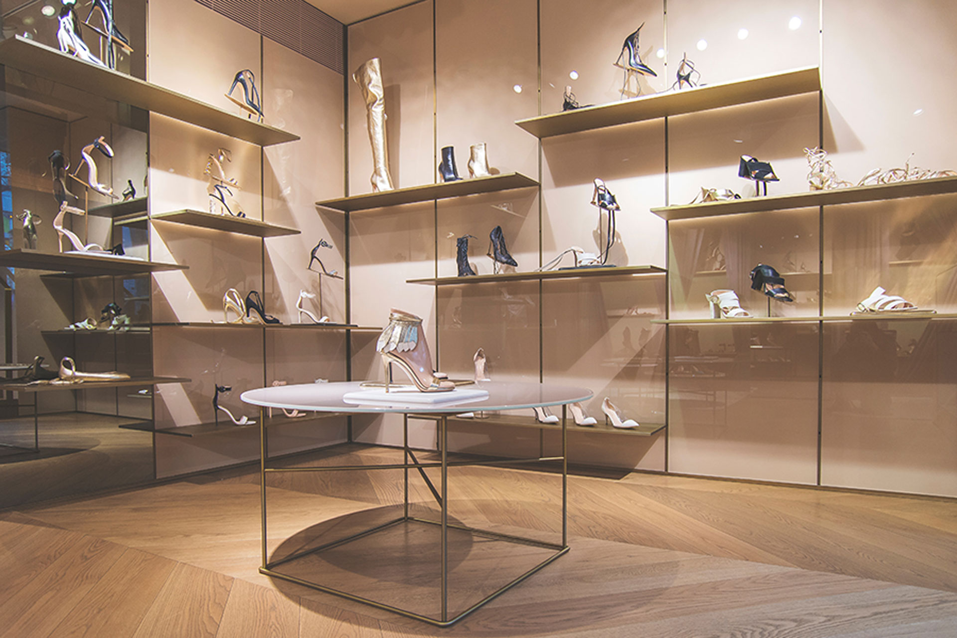 <p>The Madison Avenue boutique is Gianvito Rossi’s first location in the United States. </p>
