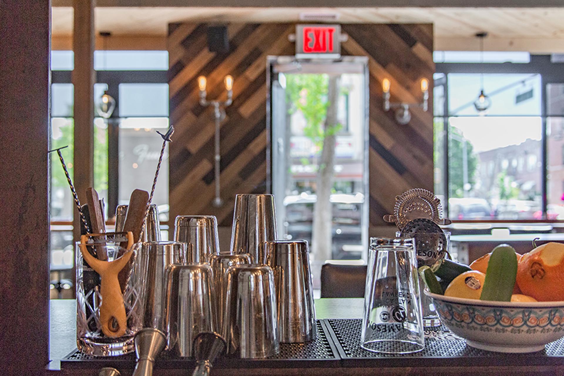 <p>Work items also included new partitions, finishes, ceiling, plumbing fixtures, appliances, and custom millwork.</p>