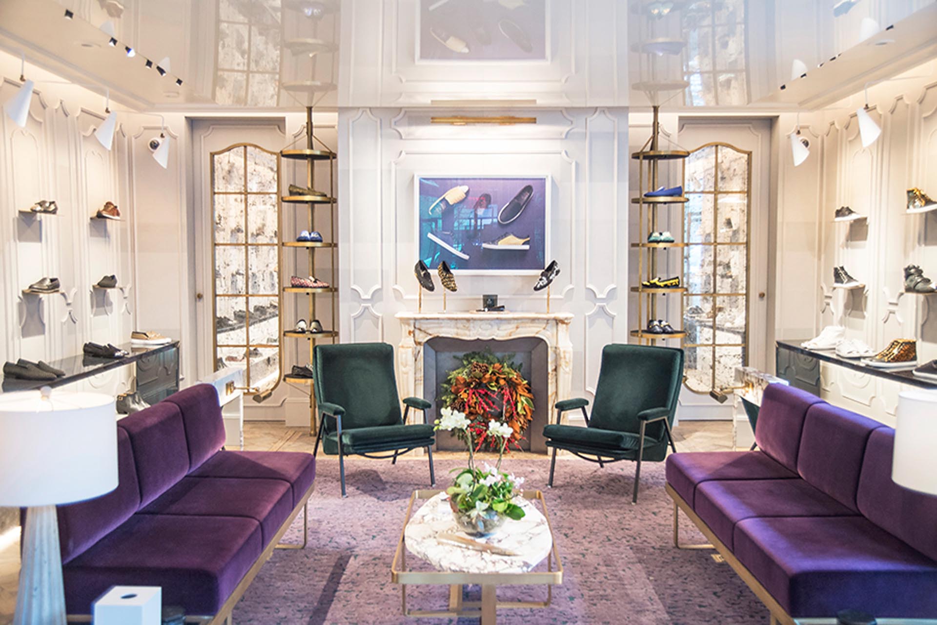 <p>Louis Leeman’s New York City flagship boutique is designed as a reimagined 19th century Parisian apartment drawing room.</p>
