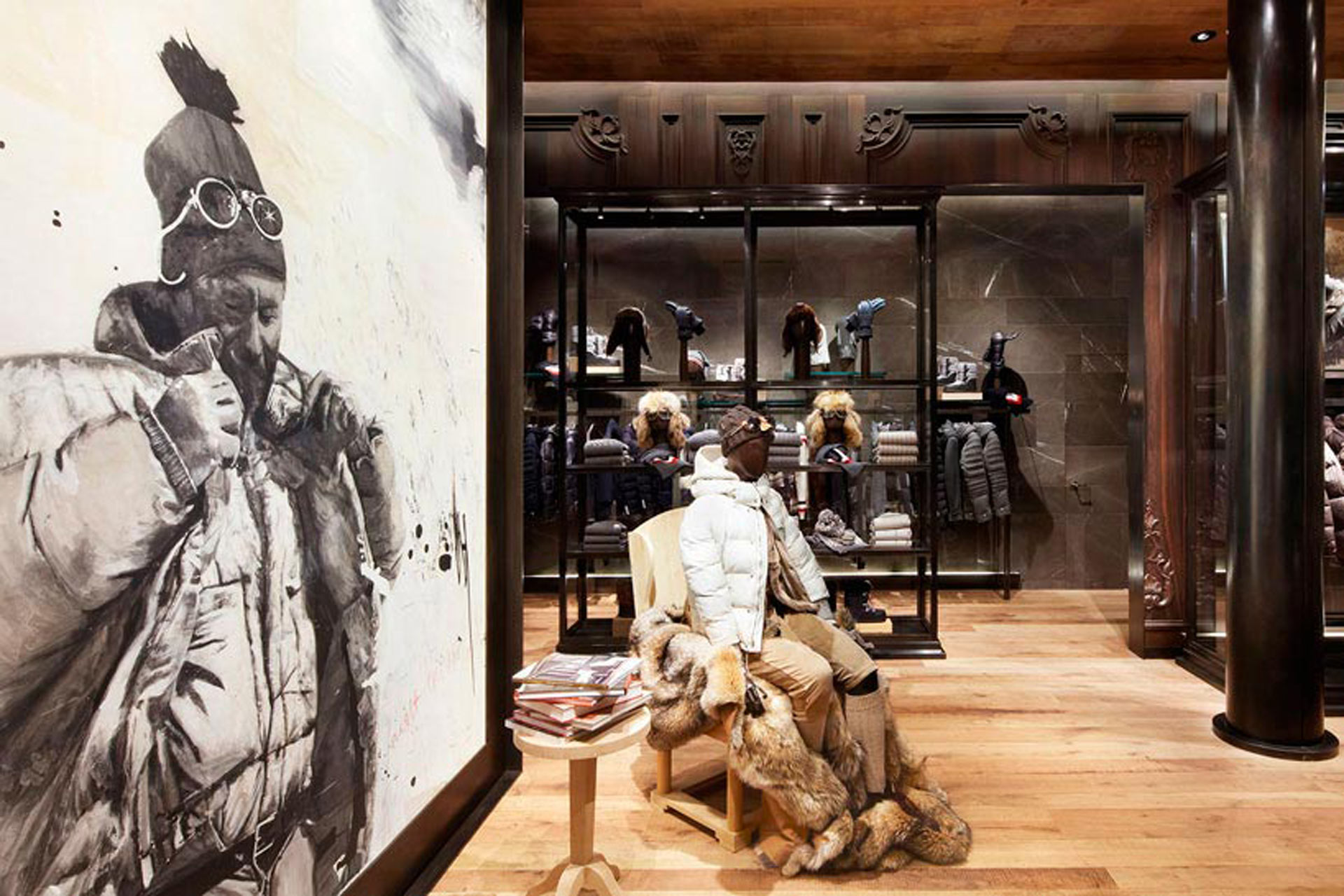 <p>At 3,000 square feet, Moncler’s New York City store is the luxury retailer’s biggest in the world.</p>
