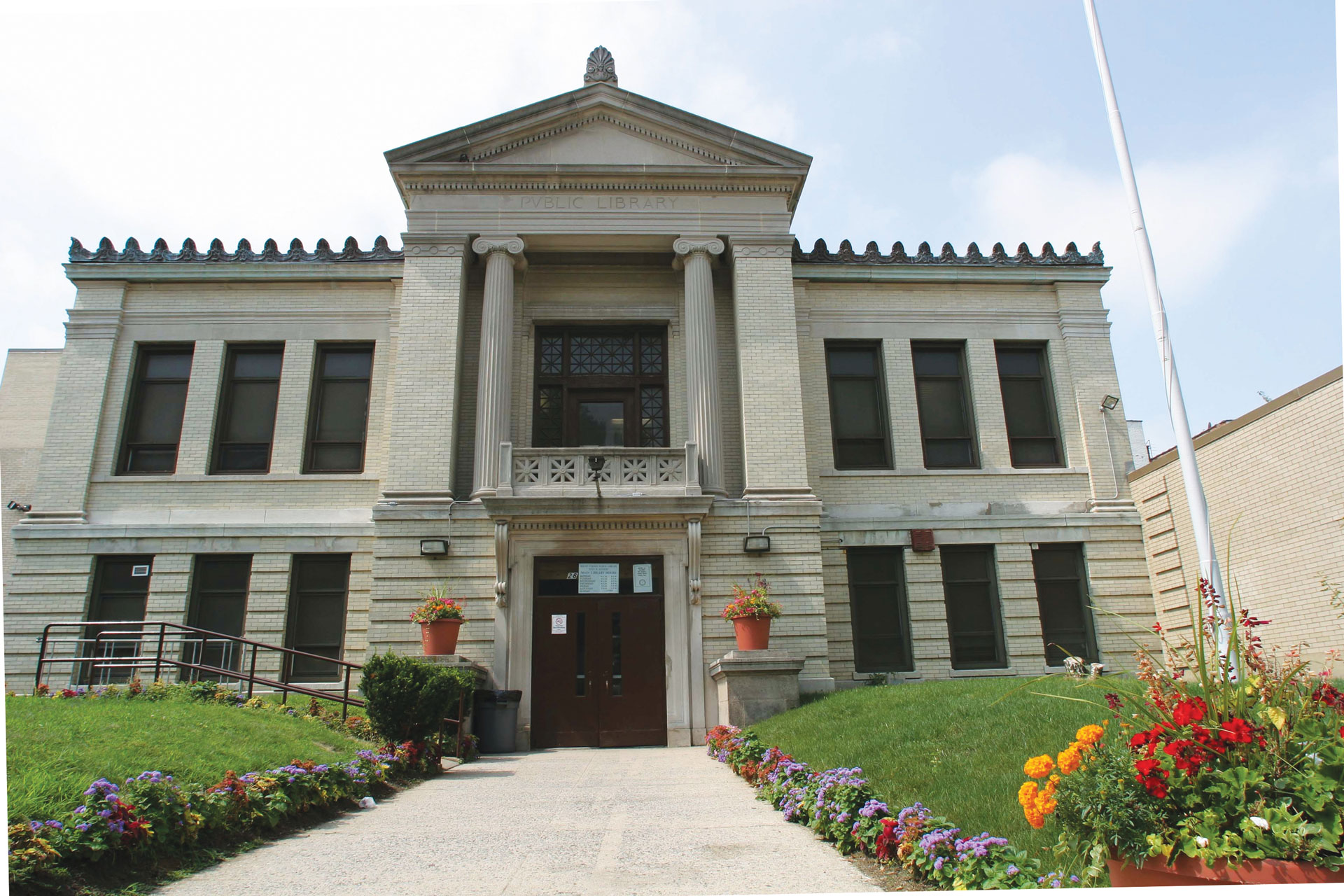 <p>Mount Vernon Public Library replaced its badly deteriorated roof, which had been leaking for 15 years, causing damage to the library and its books.</p>