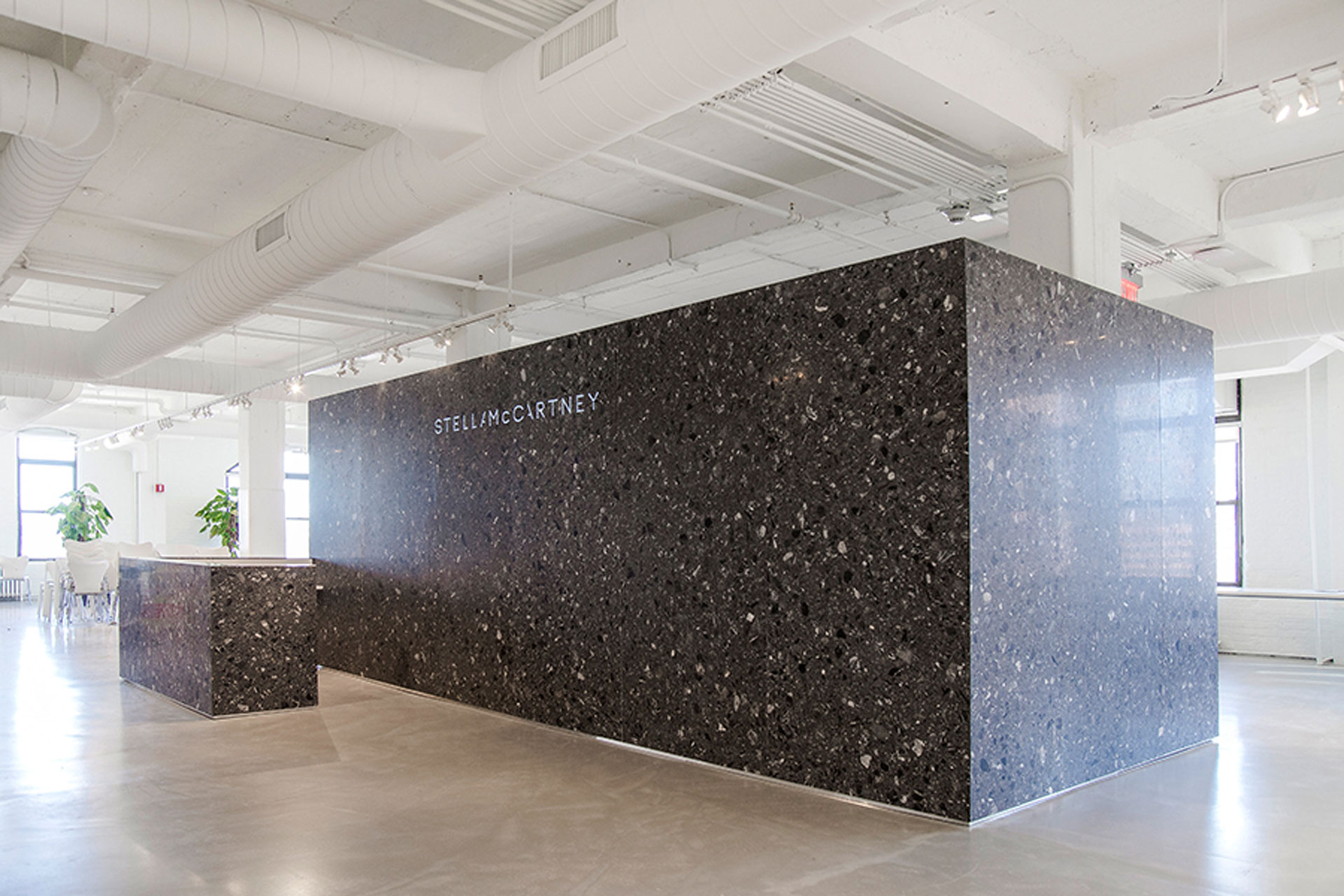 <p>The project: Luxury women’s fashion retailer Stella McCartney renovated an 8,718-square-foot space at 210 Eleventh Avenue in Chelsea to house their open-concept office and showroom space.</p>
