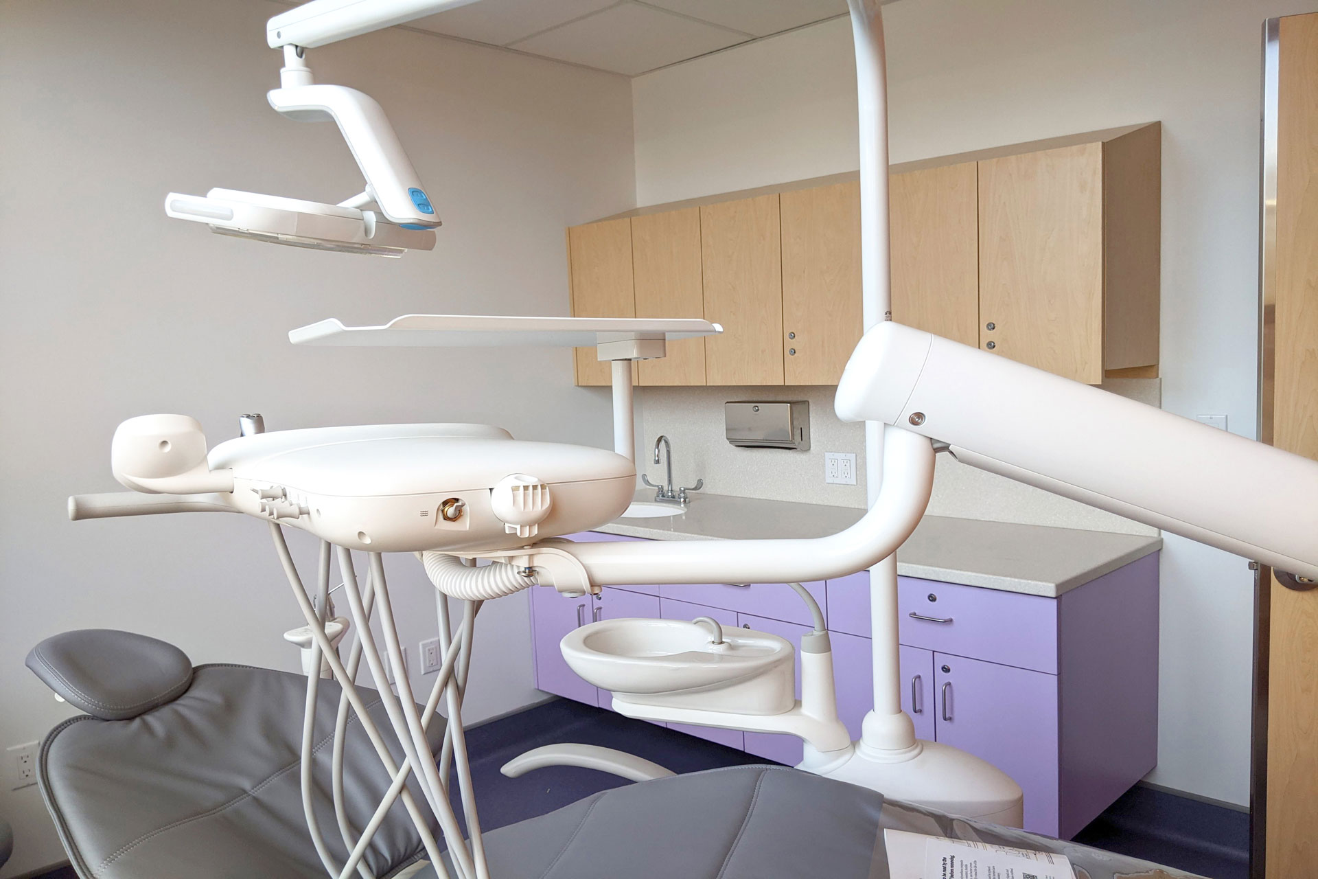 <p>The third floor of the Floating Hospital’s flagship clinic houses an expanded dental clinic and administrative offices.</p>