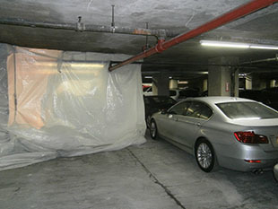garage under repair