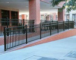 An ADA compliant Ramp