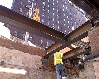 A Sidewalk vault replacement