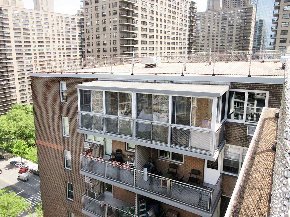 Enclosed balconies must be properly secured as part of the Facade Inspection Safety Program, but do not need to be permitted.