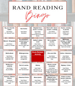 RAND Bingo Card
