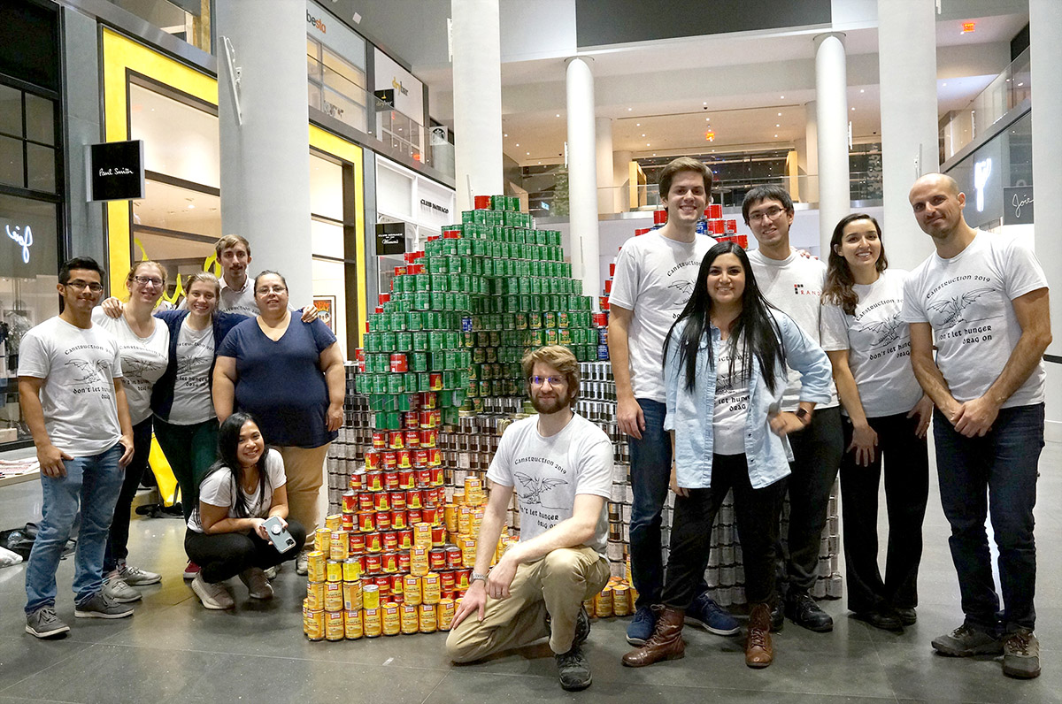 RAND's 2019 Canstruction Team