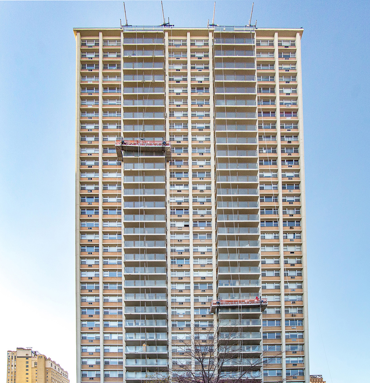 RAND Engineering & Architecture, DPC designed and administered the balcony repair project at 75 Henry Street.
