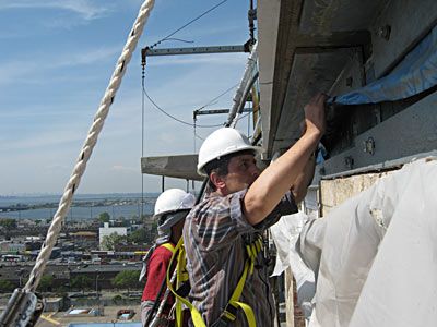 The Engineer/Architect evaluating work.