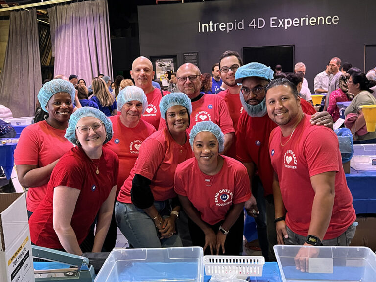 RAND Gives Back Volunteers at 9/11 Day Meal Pack
