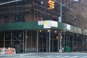 Temporary Construction Equipment (Sidewalk Sheds, Fences, Scaffolding, etc.) No Longer Requires a Final Inspection