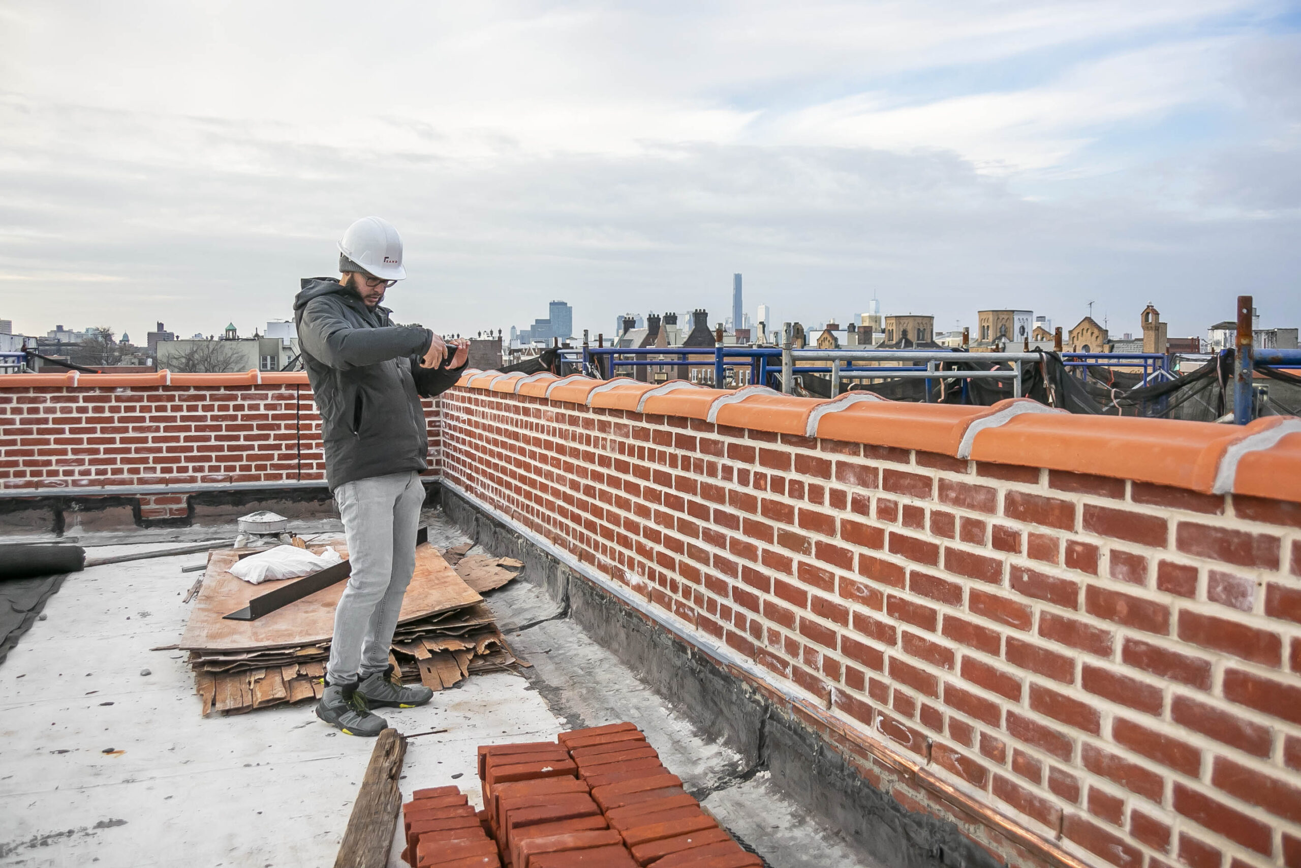 New York City parapet inspection.