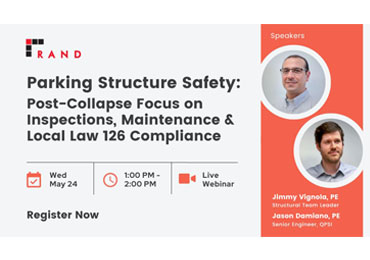 Parking Structure Safety: Post-Collapse Focus on Inspections, Maintenance & Local Law 126 Compliance