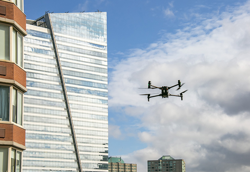 Facade Inspection by Drone