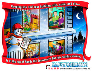 Happy Holidays from Randy the Snowman!